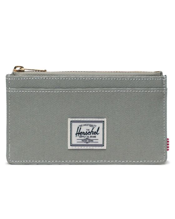 Tarjetero Herschel Oscar/Seagrass/White Stitch Midway Surf